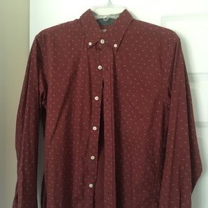 J. Crew 100% cotton button-down - S